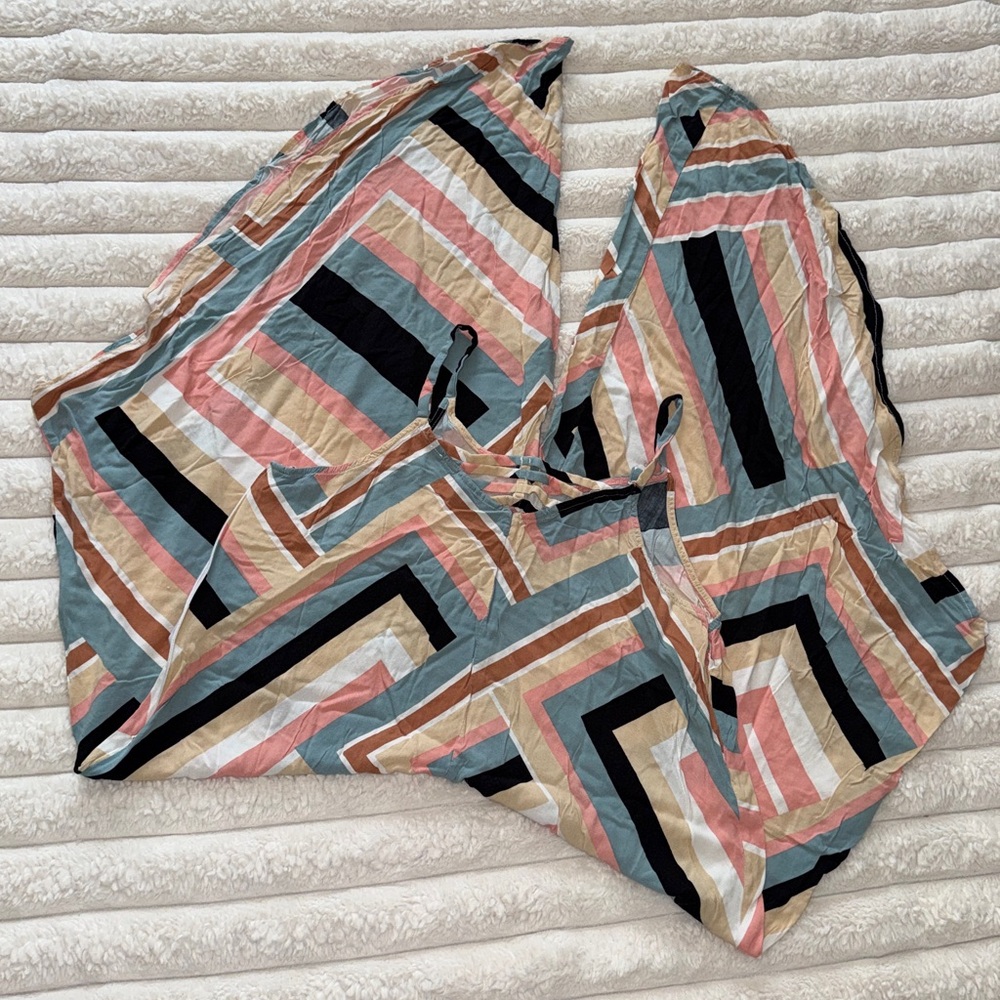 MSK Multicolor Rayon Jumpsuit